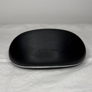 Giorgio Armani Elegant Black Eyewear Case